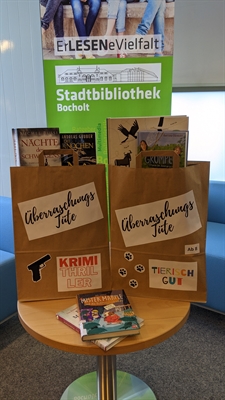 Medien-Überraschungstüten der Stadtbibliothek Bocholt