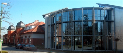 Stadtbibliothek Medienzentrum Außenaufnahme