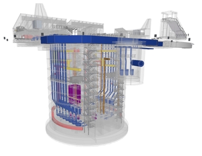 Pumpwerk Oberhausen - 3-D-Ansicht