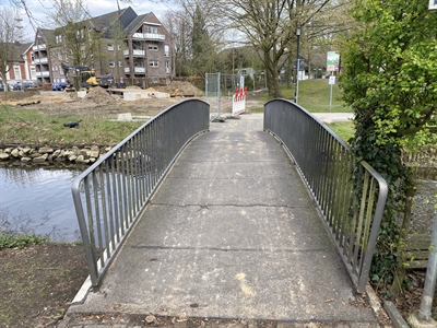 Brücke zum Stadtpark am Papendiek wird drei Wochen gesperrt!