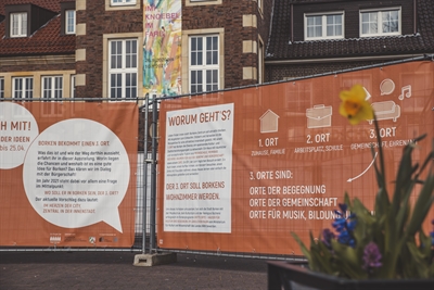 Wie soll der 3. Ort in Borken werden?