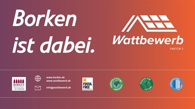 Borken ist beim „Wattbewerb“ dabei! 