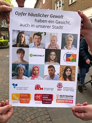 Aktion gegen häusliche Gewalt - Bild 3