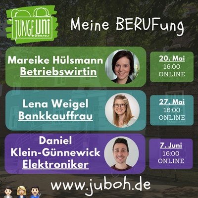 Meine BERUFung Mai-Juni