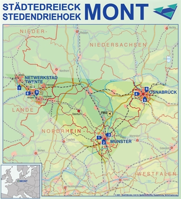 Karte Mont-Region