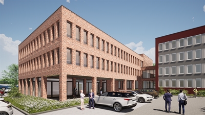 Rathausanbau Innenhof