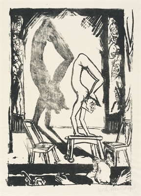 Erich Heckel - Handstand 