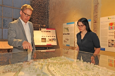 Ausstellung Grüne Architektur in historischer Substanz