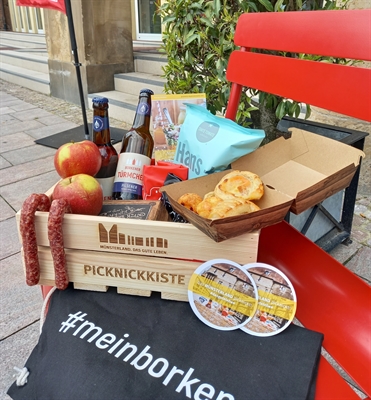 Borkener Picknickkiste