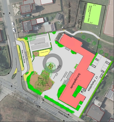 Lageplan Astrid Lindgren Schulhof