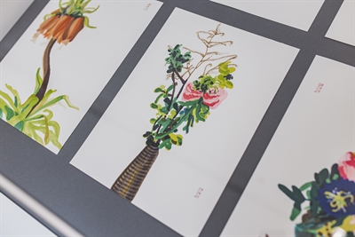 Werke in der Ausstellung  „Hier / Daar / Viceversa“