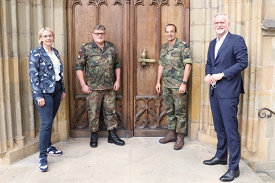 Antrittsbesuch Kommandeur Landeskommando