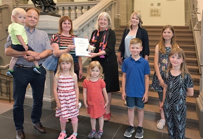 Übernahme Ehrenpatenschaft