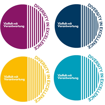 Logo Diversity in Excellence - Vielfalt mit Verantwortung