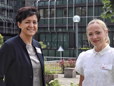 Flexpool: Dagmar Keggenhoff und Swetlana Klaus