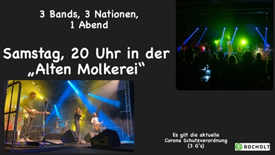 Konzert Alte Molkerei 11. September 2021