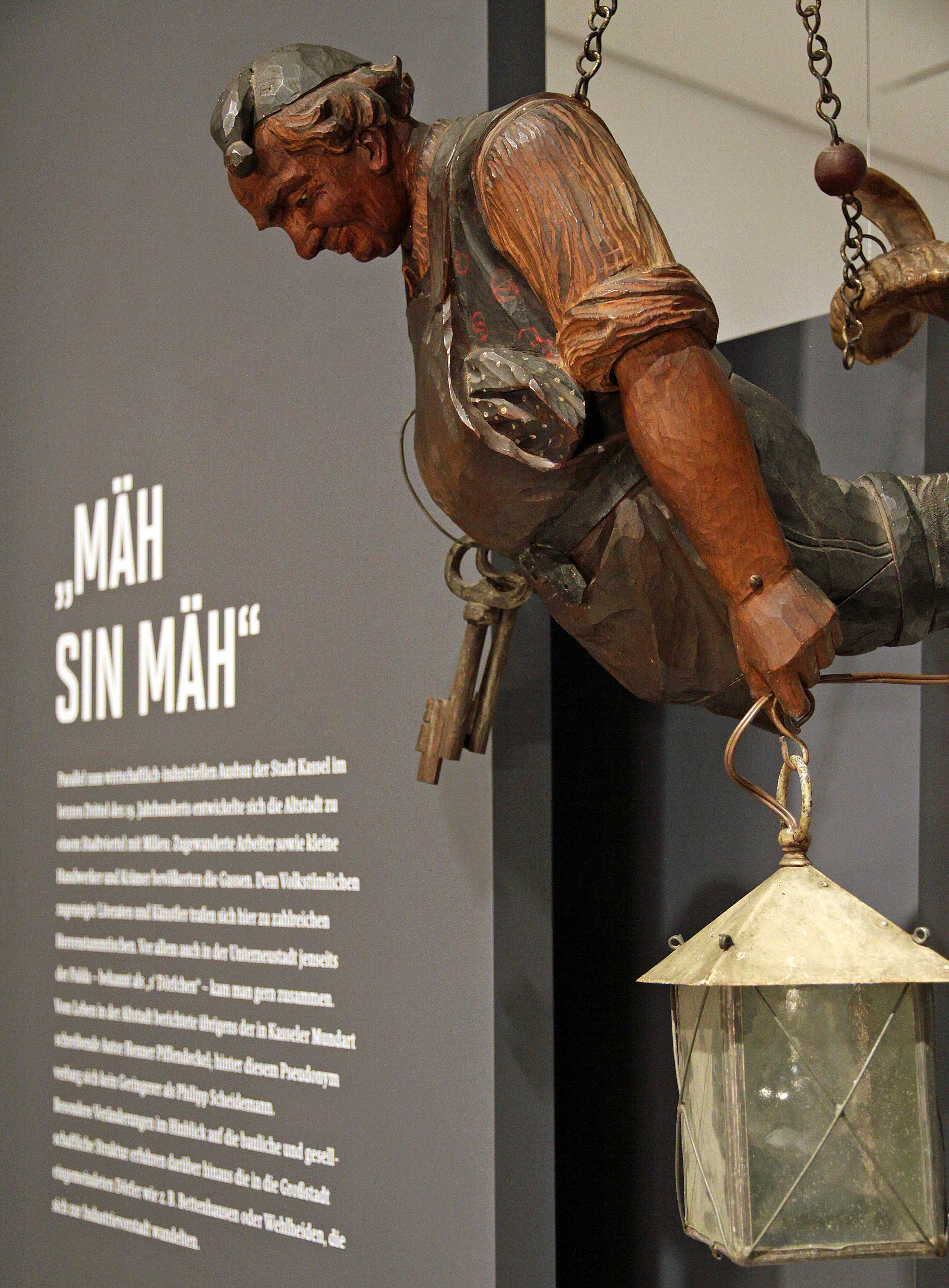 Lampe aus der alten Kneipe „Pvunzel“ 