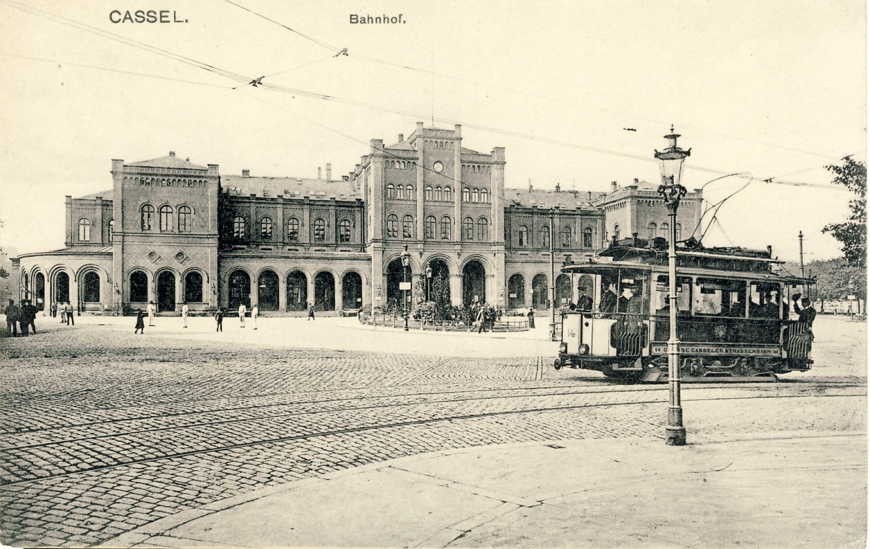 Blick auf den Hauptbahnhof 
