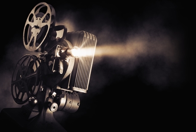 Kino Film Kamera (Stockfoto)