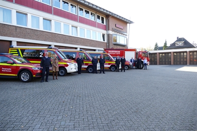 Neufahrzeuge Feuerwehr