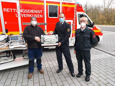 Beatmungsgeräte für den Feuerwehrverband Rheinland-Pfalz 