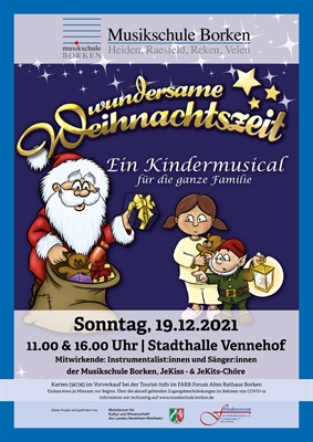 Plakat Weihnachtsmusical