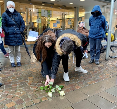 Schüler des Mariengymnasiums gedenken Opfern des Nationalsozialismus