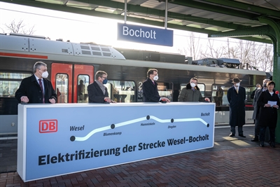 Eröffnung Elektrifizierung Regionalbahn 2