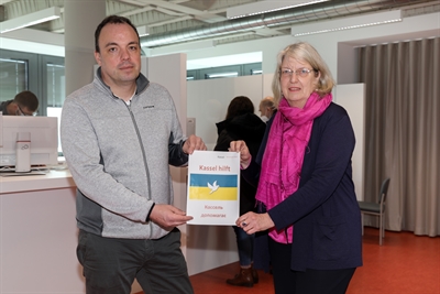 Servicebüro der Stadt Kassel für Geflüchtete aus der Ukraine