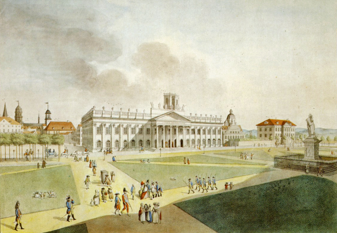 Postkarte Friedrichsplatz