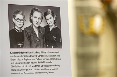 Beispiel für Menschen, die halfen