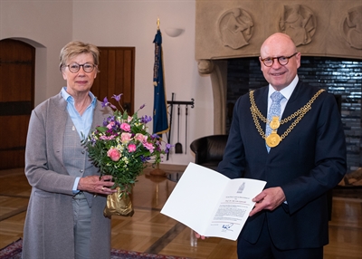 Prof. Ute von Lojewski Silbernes Rathaus 