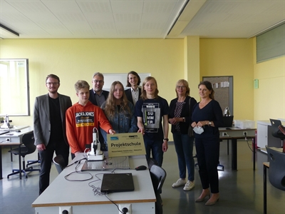 115/2022 Eröffnung Techniklabor Realschule Hohenhameln