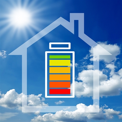 Der Kreis Borken fördert die Installation von stationären Batteriespeichern für ältere PV-Anlagen - Hinweis: Das Foto darf nur im Zusammenhang mit dieser Pressemitteilung verwendet werden.