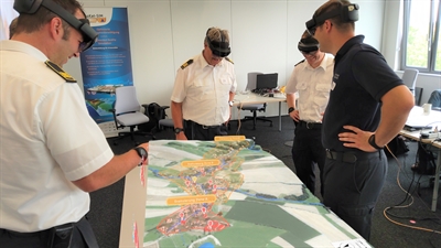 Simulationstest mit Augmented Reality
