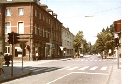 Nordstraße/ Nordwall Bocholt im Jahre 1965