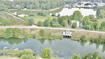 Entnahmebauwerk in Hamm