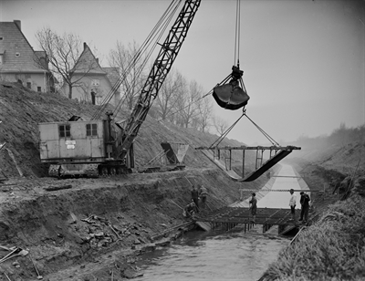 Emscher: Betonsohlschalen