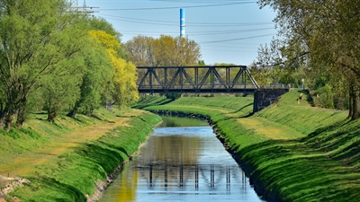 Emscher in Oberhausen