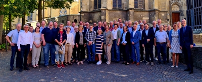Der Kreistag informierte sich in Münster u. a. über die Aufgaben der Bezirksregierung und des Landschaftsverbandes Westfalen-Lippe - Foto: Bezirksregierung