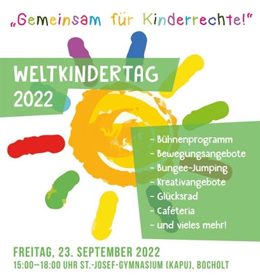 Weltkindertag 2022 Logo