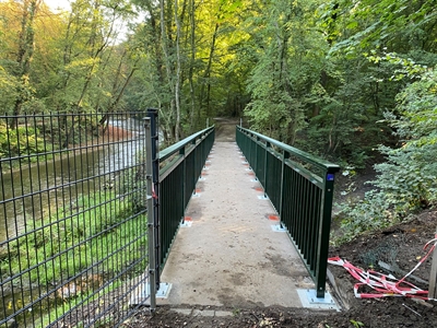 Brücke Sanderschepp wieder frei