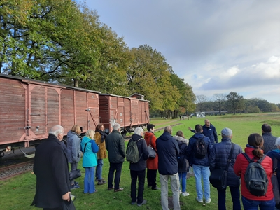 Besuch der Gedenksttte Westerbork