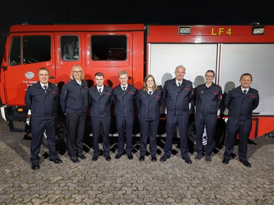 Ehrungen bei der Feuerwehr