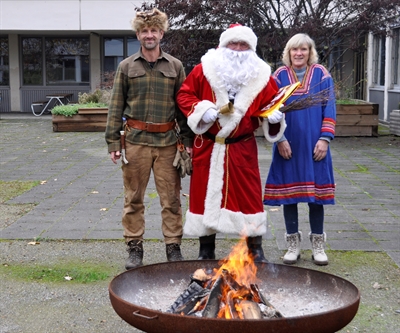 Nordische Weihnachtsatmosphäre