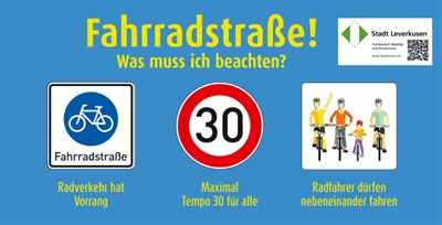 Regeln für die Fahrradzone
