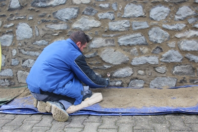 Mauersanierung Friedhof Steinheim-Nord