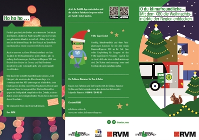 Flyer Weihnachtsmärkte