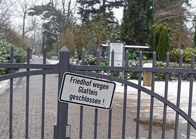 Friedhöfe geschlossen