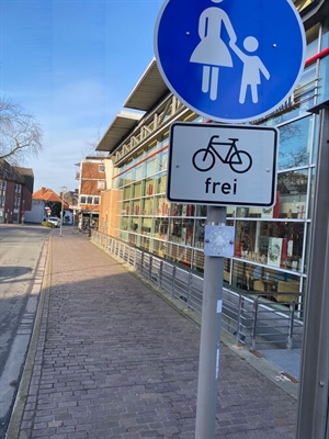 Radweg am Extrablatt